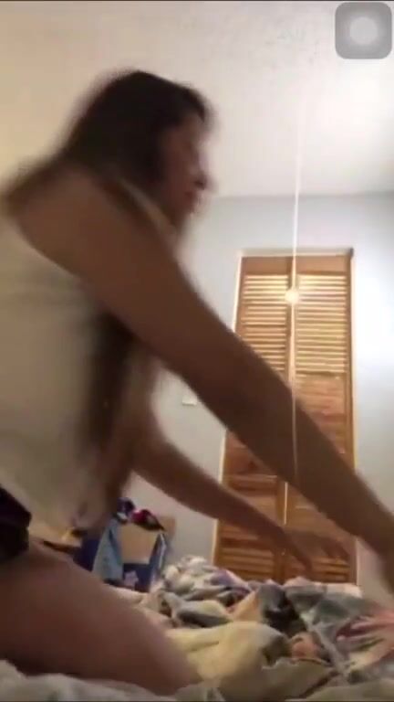Bending over