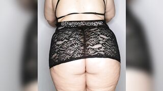 Latina BBW: Big ass Sexy in black #4