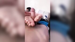 Another footjob from turbo green TikTok girl, enjoy, this should be all the videos of her :)